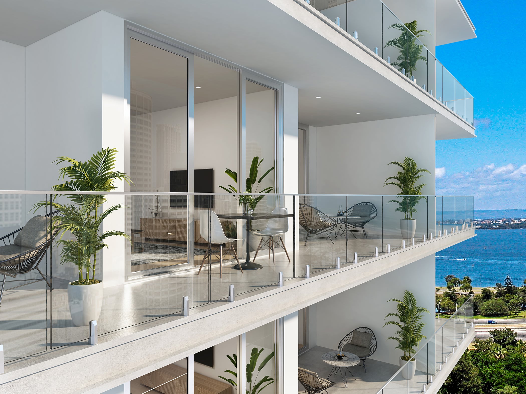 concealed mount spigot commercial glass railing