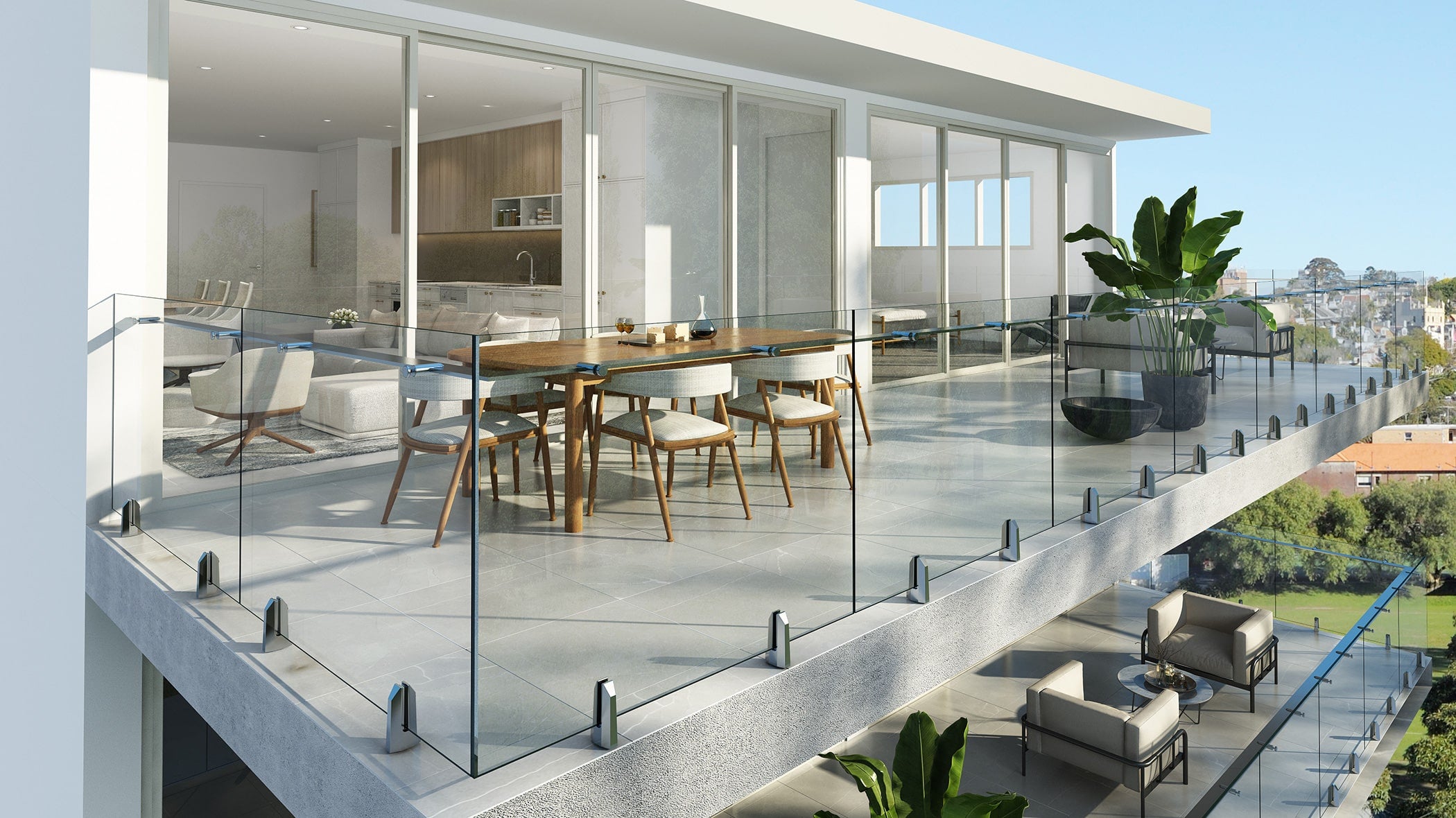 concealed mount spigot residential glass railing