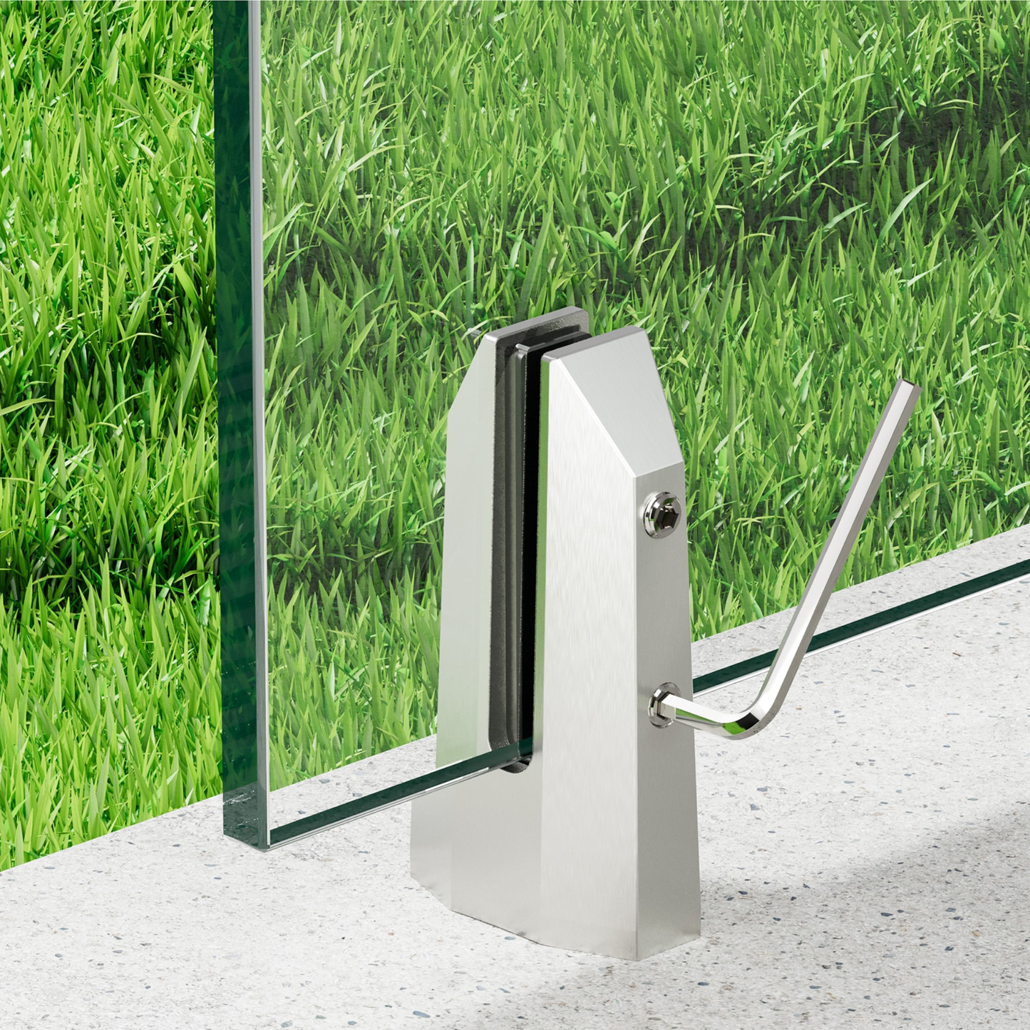 tilt lock concealed spigot tightening